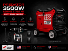 Load image into Gallery viewer, Plug & Play Remote Start & Stop Kit for Predator 3500