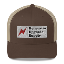 Load image into Gallery viewer, Generator Upgrade Supply Trucker hat