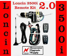 Load image into Gallery viewer, Plug &amp; Play Remote Start &amp; Stop Kit for Loncin 3500i
