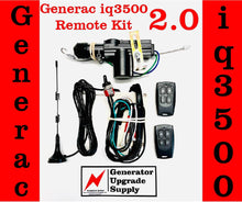 Load image into Gallery viewer, Plug &amp; Play Remote Start &amp; Stop Kit for Generac iq3500
