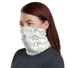 Load image into Gallery viewer, You Are Worthy Neck Gaiter