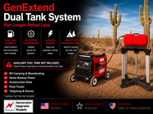 Load image into Gallery viewer, GenExtend Dual Gas Tank Extended Run System
