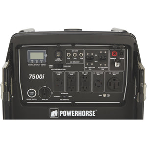 Powerhorse Inverter Generator — 7500 Surge Watts, 6500 Rated Watts