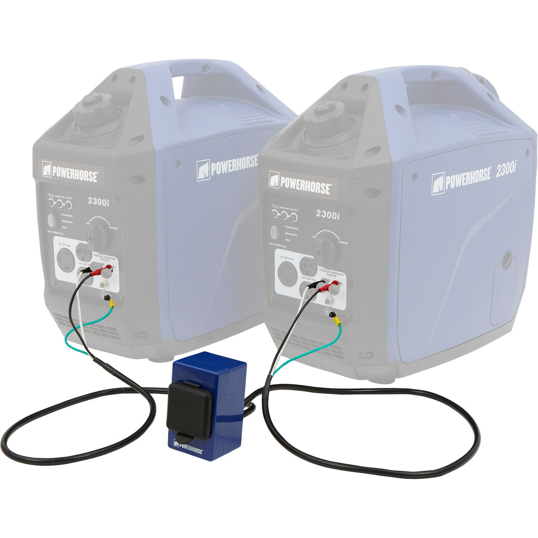 Powerhorse Parallel Cable Kit — Connects 2000 Watt or 2300 Watt Inverter Generators, Model# DPC-003