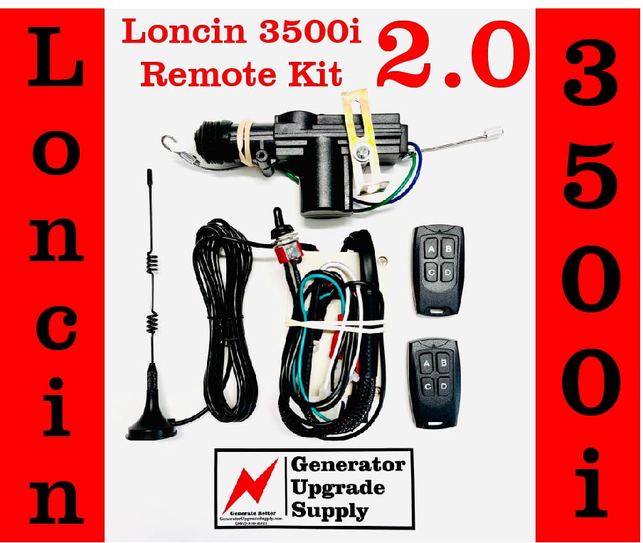 Plug & Play Remote Start & Stop Kit for Loncin 3500i