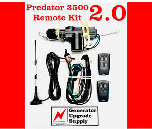 BUNDLE Remote Start Kit & Upgraded Wheel Kit Predator 3500