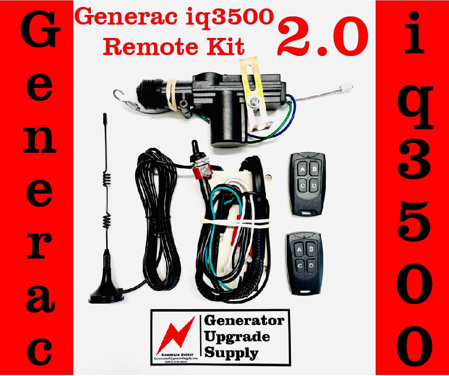 Plug & Play Remote Start & Stop Kit for Generac iq3500