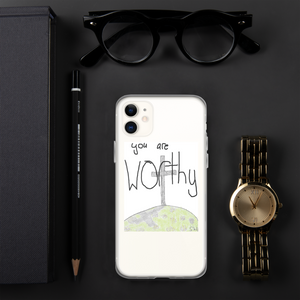 You Are Worthy iPhone Case
