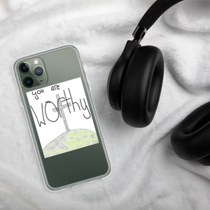 You Are Worthy iPhone Case