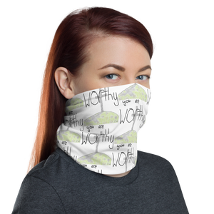 You Are Worthy Neck Gaiter